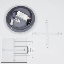 Hofstein Harea Deckenleuchte LED Grau, 1-flammig -LED Leuchten Verkäufe 2022 harea deckenleuchte h3395042 4