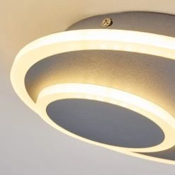 Hofstein Harea Deckenleuchte LED Grau, 1-flammig -LED Leuchten Verkäufe 2022 harea deckenleuchte h3395042 5