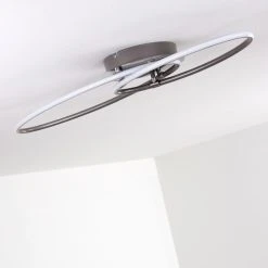 Hofstein Harpeth Deckenleuchte LED Nickel-Matt, 1-flammig -LED Leuchten Verkäufe 2022 harpeth deckenleuchte h3311653 14