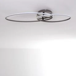 Hofstein Harpeth Deckenleuchte LED Nickel-Matt, 1-flammig -LED Leuchten Verkäufe 2022 harpeth deckenleuchte h3311653 5