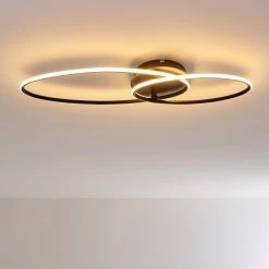 Hofstein Harpeth Deckenleuchte LED Schwarz, 1-flammig -LED Leuchten Verkäufe 2022 harpeth deckenleuchte h3311677 13