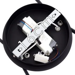 Hofstein Harpeth Deckenleuchte LED Schwarz, 1-flammig -LED Leuchten Verkäufe 2022 harpeth deckenleuchte h3311677 16