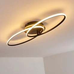 Hofstein Harpeth Deckenleuchte LED Schwarz, 1-flammig -LED Leuchten Verkäufe 2022 harpeth deckenleuchte h3311677 2