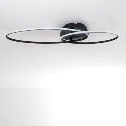 Hofstein Harpeth Deckenleuchte LED Schwarz, 1-flammig -LED Leuchten Verkäufe 2022 harpeth deckenleuchte h3311677 5