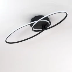 Hofstein Harpeth Deckenleuchte LED Schwarz, 1-flammig -LED Leuchten Verkäufe 2022 harpeth deckenleuchte h3311677 7