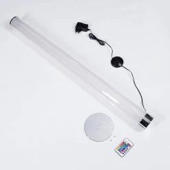 Hofstein Hatara Stehleuchte LED Chrom, 1-flammig, Fernbedienung, Farbwechsler -LED Leuchten Verkäufe 2022 hatara stehleuchte h3394960 4