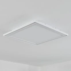 Hofstein Haumonia Deckenpanel LED Wei&szlig;, 2-flammig, Fernbedienung, Farbwechsler -LED Leuchten Verkäufe 2022 haumonia deckenpanel h3562635 7