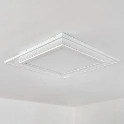 Hofstein Haumonia Deckenpanel LED Wei&szlig;, 2-flammig, Fernbedienung, Farbwechsler -LED Leuchten Verkäufe 2022 haumonia deckenpanel h3562697 7