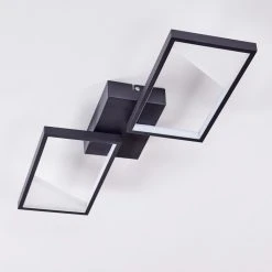 Hofstein Haya Deckenleuchte LED Schwarz, 2-flammig -LED Leuchten Verkäufe 2022 haya deckenleuchte h3381748 7