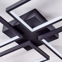 Hofstein Haya Deckenleuchte LED Schwarz, 4-flammig -LED Leuchten Verkäufe 2022 haya deckenleuchte h3381762 2