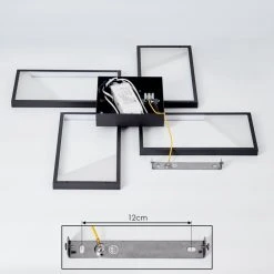 Hofstein Haya Deckenleuchte LED Schwarz, 4-flammig -LED Leuchten Verkäufe 2022 haya deckenleuchte h3381762 4