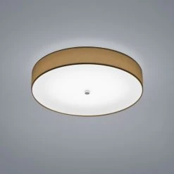 Helestra Bora Deckenleuchte LED Nickel-Matt, 1-flammig