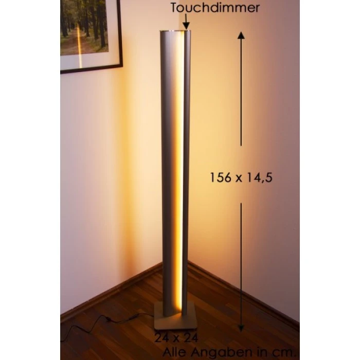Helestra Stehleuchte LED Anthrazit, 1-flammig 1 Helestra Stehleuchte LED Anthrazit, 1-flammig
