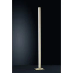 Helestra VENTA Stehleuchte LED Chrom, Champagnerfarben, 1-flammig