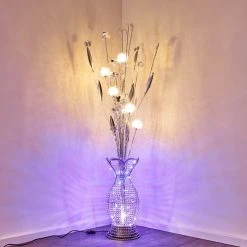 Hofstein Holar Stehleuchte LED Chrom, 6-flammig, Farbwechsler -LED Leuchten Verkäufe 2022 holar stehleuchte h3162453 do1 12