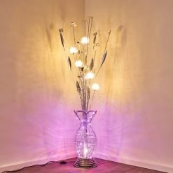 Hofstein Holar Stehleuchte LED Chrom, 6-flammig, Farbwechsler -LED Leuchten Verkäufe 2022 holar stehleuchte h3162453 do1 8