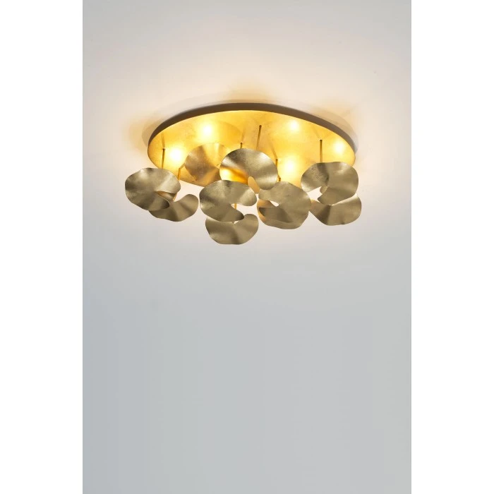 Holländer CONTROVERSIA Deckenleuchte LED Gold, 10-flammig 1 Holländer CONTROVERSIA Deckenleuchte LED Gold, 10-flammig