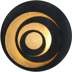 Holl&auml;nder SPIRALE Deckenleuchte LED Schwarz, Braun, Gold, 1-flammig -LED Leuchten Verkäufe 2022 hollaender spirale deckenleuchte 300 k 16100 3