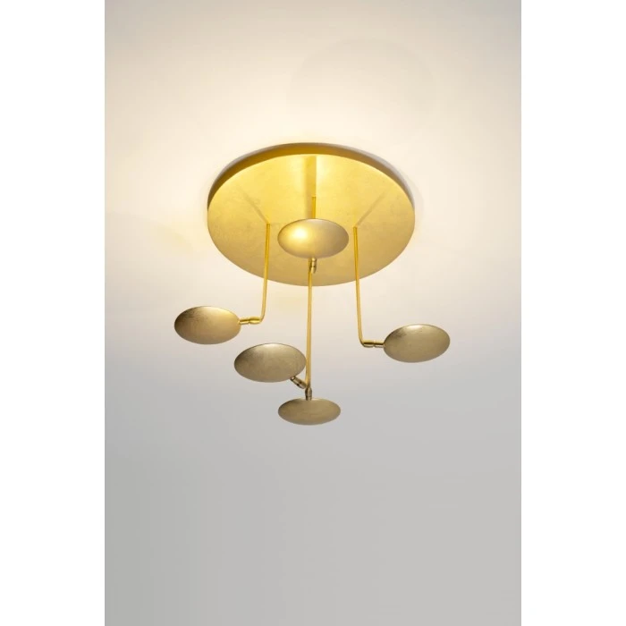 Holländer TRASFORMISTA Deckenleuchte LED Gold, 5-flammig 2 Holländer TRASFORMISTA Deckenleuchte LED Gold, 5-flammig – Bild 2