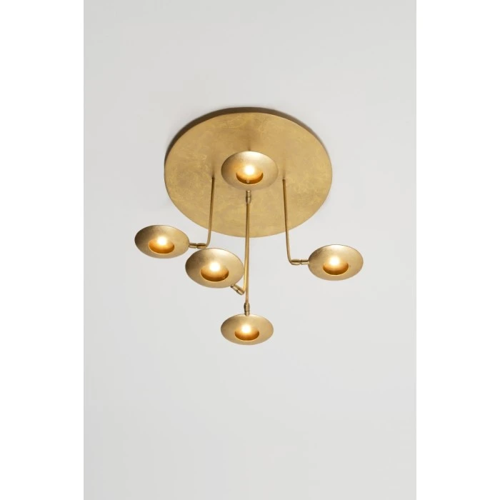 Holländer TRASFORMISTA Deckenleuchte LED Gold, 5-flammig 5 Holländer TRASFORMISTA Deckenleuchte LED Gold, 5-flammig – Bild 5