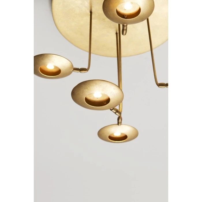 Holländer TRASFORMISTA Deckenleuchte LED Gold, 5-flammig 6 Holländer TRASFORMISTA Deckenleuchte LED Gold, 5-flammig – Bild 6