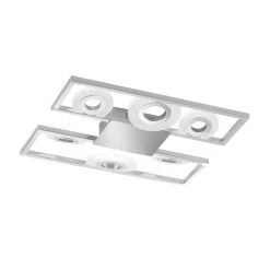 Honsel Leuchten Honsel Spins Deckenleuchte LED Chrom, 1-flammig