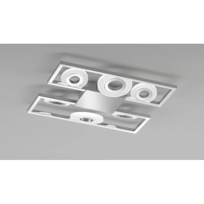 Honsel Leuchten Honsel Spins Deckenleuchte LED Chrom, 1-flammig 2 Honsel Leuchten Honsel Spins Deckenleuchte LED Chrom, 1-flammig – Bild 2