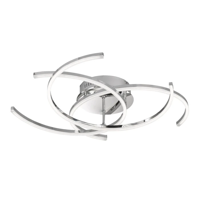 Honsel Leuchten Honsel Visby Deckenleuchte LED Chrom, 3-flammig 1 Honsel Leuchten Honsel Visby Deckenleuchte LED Chrom, 3-flammig