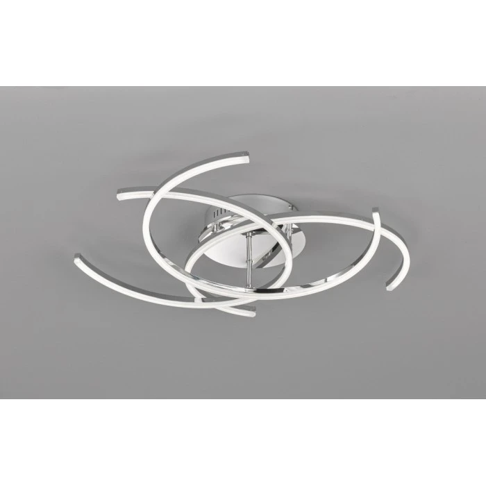 Honsel Leuchten Honsel Visby Deckenleuchte LED Chrom, 3-flammig 2 Honsel Leuchten Honsel Visby Deckenleuchte LED Chrom, 3-flammig – Bild 2