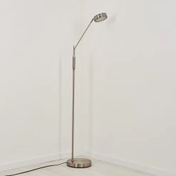 Hofstein Huallilemu Stehleuchte LED Nickel-Matt, 1-flammig -LED Leuchten Verkäufe 2022 huallilemu stehleuchte h3653197 7