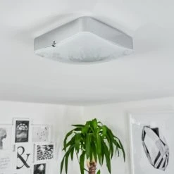 Hofstein Hutton Deckenleuchte LED Chrom, 1-flammig -LED Leuchten Verkäufe 2022 hutton deckenleuchte h3550465 4