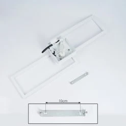 Hofstein Hyacinthe Deckenleuchte LED Wei&szlig;, 1-flammig -LED Leuchten Verkäufe 2022 hyacinthe deckenleuchte h3551646 4