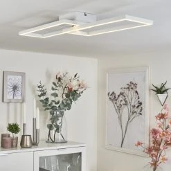 Hofstein Hyacinthe Deckenleuchte LED Wei&szlig;, 1-flammig -LED Leuchten Verkäufe 2022 hyacinthe deckenleuchte h3551646 6