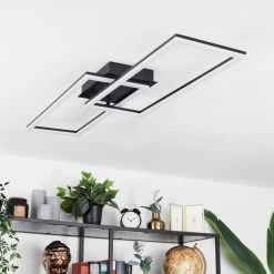 Hofstein Hyacinthe Deckenleuchte LED Schwarz, 1-flammig, Fernbedienung -LED Leuchten Verkäufe 2022 hyacinthe deckenleuchte h3651735 4