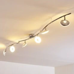 Hofstein Ibex Deckenleuchte LED Chrom, 6-flammig -LED Leuchten Verkäufe 2022 ibex deckenleuchte h3110935 do1 3