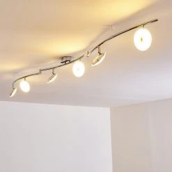 Hofstein Ibex Deckenleuchte LED Chrom, 6-flammig -LED Leuchten Verkäufe 2022 ibex deckenleuchte h3110935 do1 6