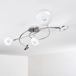 Hofstein Ibex Spirale Deckenleuchte LED Chrom, 5-flammig -LED Leuchten Verkäufe 2022 ibex spirale deckenleuchte h3270028 do1 11