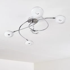 Hofstein Ibex Spirale Deckenleuchte LED Chrom, 5-flammig -LED Leuchten Verkäufe 2022 ibex spirale deckenleuchte h3270028 do1 13