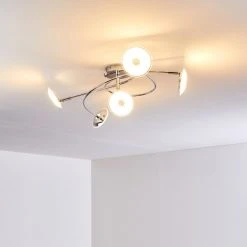 Hofstein Ibex Spirale Deckenleuchte LED Chrom, 5-flammig -LED Leuchten Verkäufe 2022 ibex spirale deckenleuchte h3270028 do1 14