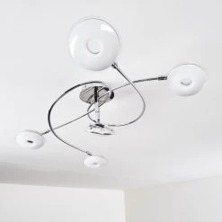 Hofstein Ibex Spirale Deckenleuchte LED Chrom, 5-flammig -LED Leuchten Verkäufe 2022 ibex spirale deckenleuchte h3270028 do1 15