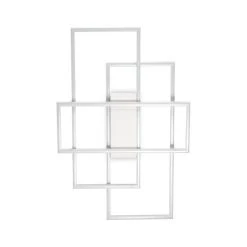 Ideallux FRAME-1 Deckenleuchte LED Wei&szlig;, 1-flammig