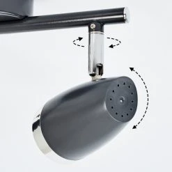 Hofstein Idlewild Deckenleuchte LED Schwarz, 2-flammig -LED Leuchten Verkäufe 2022 idlewild deckenleuchte h3382141 2