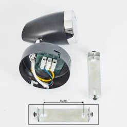 Hofstein Idlewild Wandleuchte LED Schwarz, 1-flammig -LED Leuchten Verkäufe 2022 idlewild wandleuchte h3382127 4