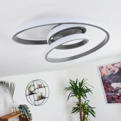 Hofstein Ignal Deckenleuchte LED Grau, 1-flammig -LED Leuchten Verkäufe 2022 ignal deckenleuchte h3416365 11