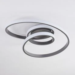 Hofstein Ignal Deckenleuchte LED Grau, 1-flammig -LED Leuchten Verkäufe 2022 ignal deckenleuchte h3416365 7