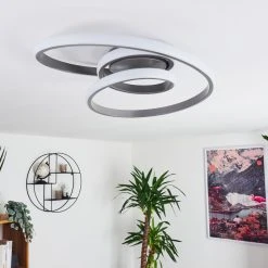 Hofstein Ignal Deckenleuchte LED Grau, 1-flammig -LED Leuchten Verkäufe 2022 ignal deckenleuchte h3416365 9