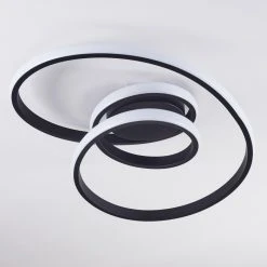 Hofstein Ignal Deckenleuchte LED Schwarz, 1-flammig -LED Leuchten Verkäufe 2022 ignal deckenleuchte h3416402 7