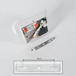 Hofstein Inkeroinen Wandleuchte LED Wei&szlig;, 1-flammig -LED Leuchten Verkäufe 2022 inkeroinen wandleuchte h3460221 7