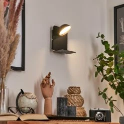 Hofstein Inkeroinen Wandleuchte LED Schwarz, 1-flammig -LED Leuchten Verkäufe 2022 inkeroinen wandleuchte h3582022 10