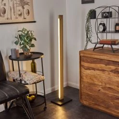 Hofstein Inzino Stehleuchte LED Schwarz, Naturfarben, 1-flammig -LED Leuchten Verkäufe 2022 inzino stehleuchte h3452417 6